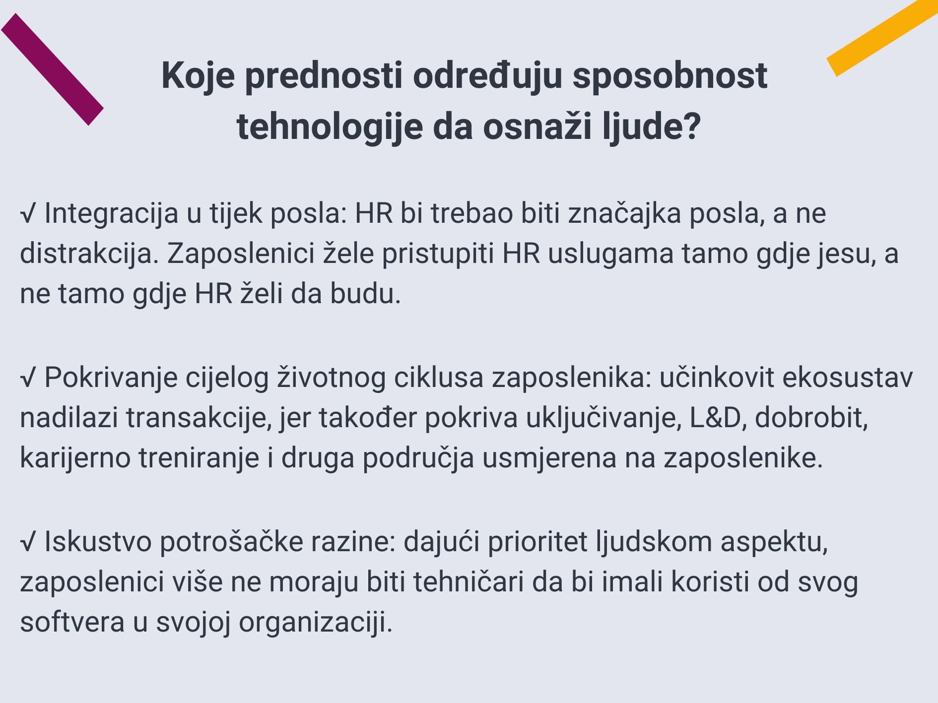 prednosti tehnologije